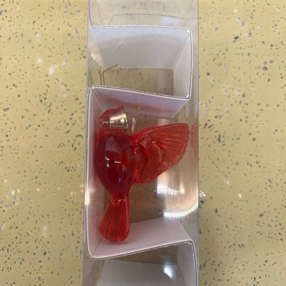 Roman, Inc 1997 The Christmas Cardinal Ornament with Original Box Taiwan Holiday - Picture 2 of 6